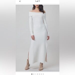 Splendid x @cellajaneblog Over the Shoulder Sweater Dress